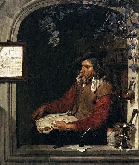 Gabriel Metsu The Apothecary china oil painting image